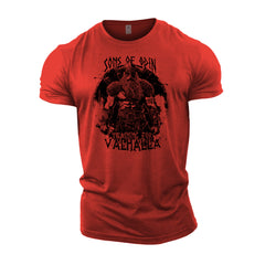 Sons Of Odin Training For Valhalla - Gym T-Shirt