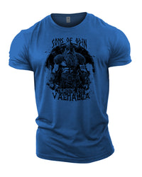 Sons Of Odin Training For Valhalla - Gym T-Shirt