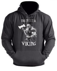 Sons Of Odin Train Like A Viking - Gym Hoodie