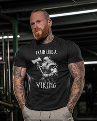 Sons Of Odin Train Like A Viking - Gym T-Shirt