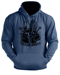 Sons Of Odin Valhalla Awaits - Gym Hoodie