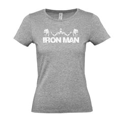 Cracked Ironman - Women's Gym T-Shirt