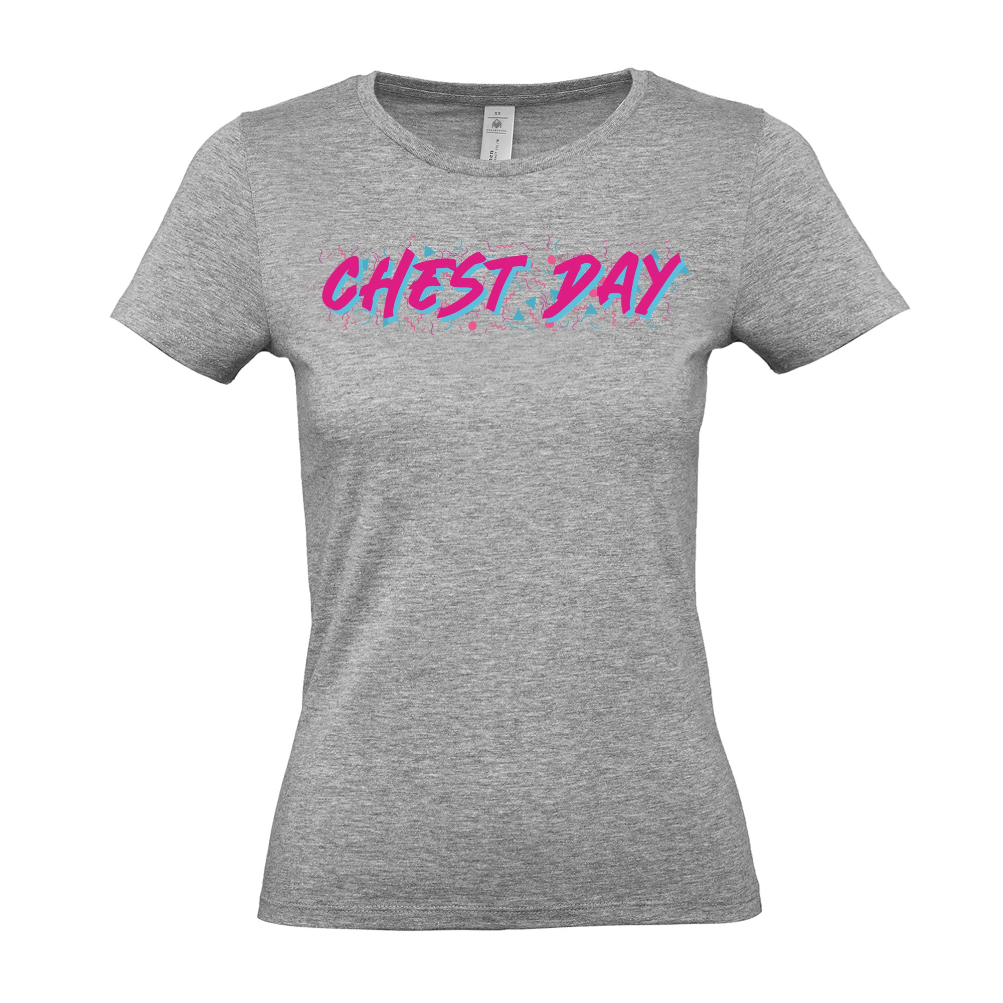 Retro Chest Day - Women's Gym T-Shirt