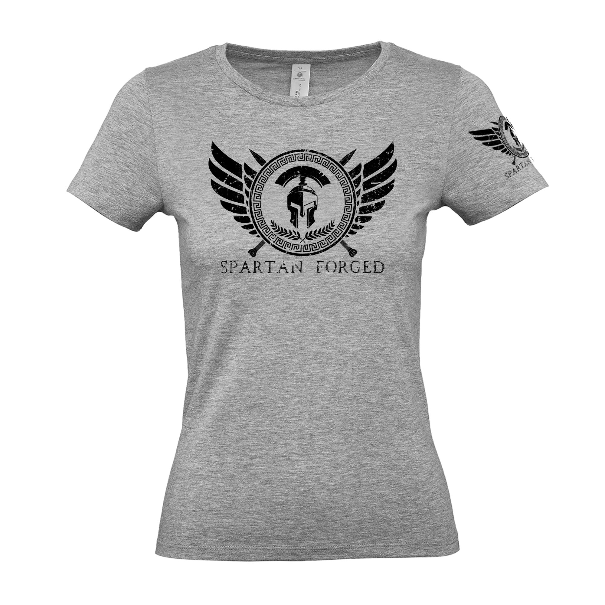 Spartan Forged Chest - Women's Gym T-Shirt