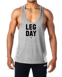 Leg Day Mens Stringer Tank Top