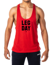 Leg Day Mens Stringer Tank Top