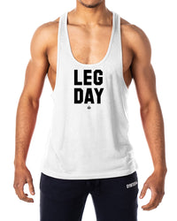 Leg Day Mens Stringer Tank Top