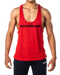Accomplish Mens Stringer Tank Top