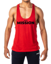 Mission Mens Stringer Tank Top