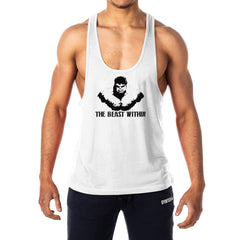 The Beast Within Mens Stringer Tank Top