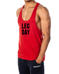 Leg Day Mens Stringer Tank Top