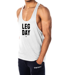 Leg Day Mens Stringer Tank Top
