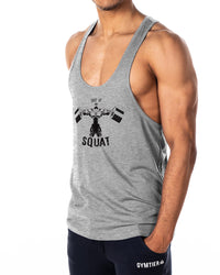 Shut Up And Squat Mens Stringer Tank Top