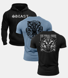 The Primal Order Hoodie Tee 3 Pack
