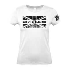 Veteran UK Flag - Women's Gym T-Shirt