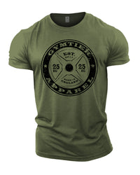 GYMTIER Barbell - Gym T-Shirt