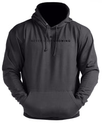 Never Stop Growing - Gym Hoodie
