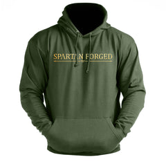 Spartan Forged Gold - Spartan Forged - Gym Hoodie