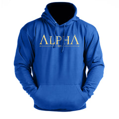 ALPHA Gold - Spartan Forged - Gym Hoodie