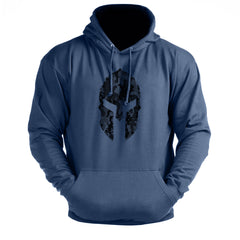 Spartan Helmet Hex Camo - Spartan Forged - Gym Hoodie