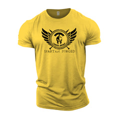 Spartan Forged Chest Emblem - Spartan Forged - Gym T-Shirt