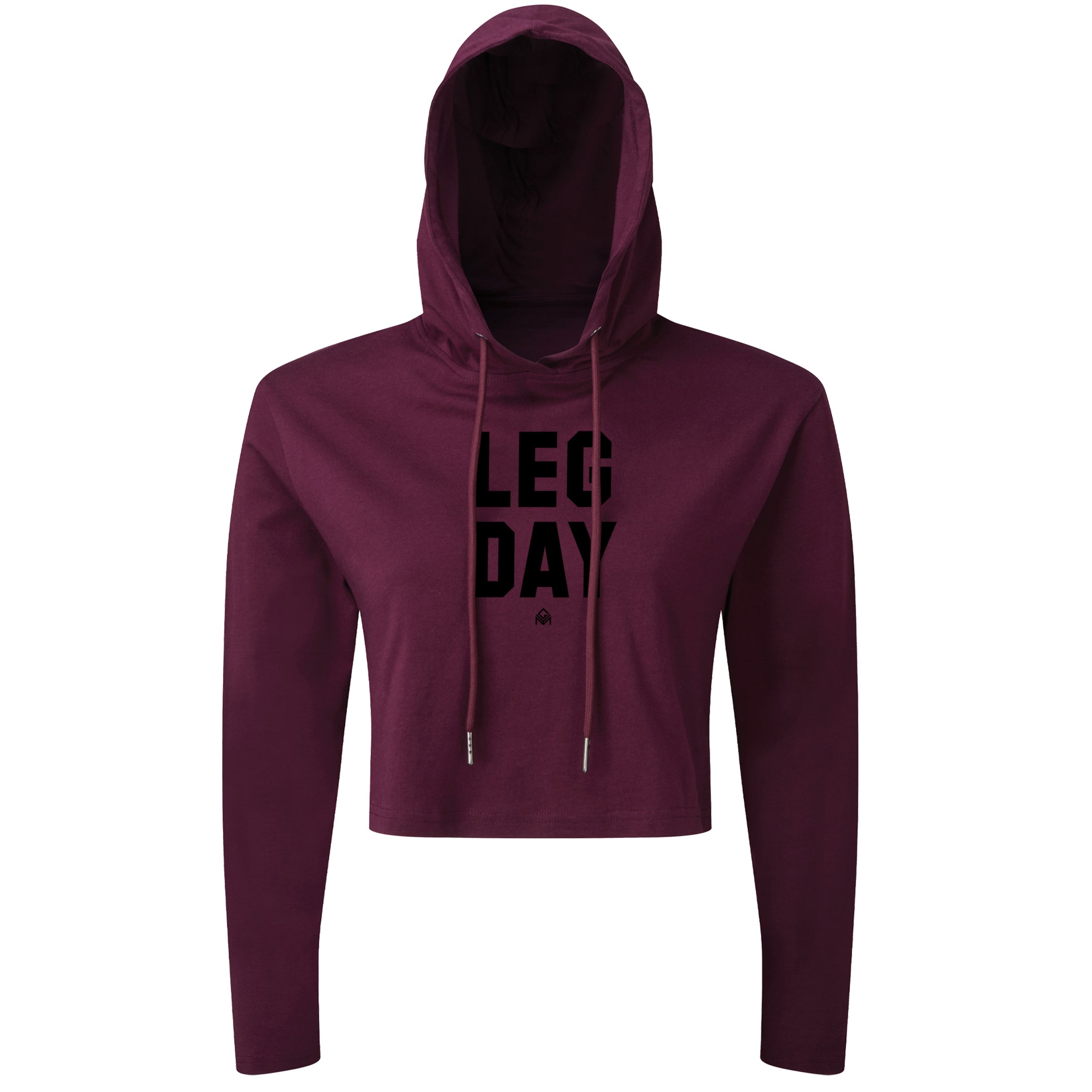 LEG DAY - Cropped Hoodie