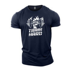 Train Hard Fist - Gym T-Shirt