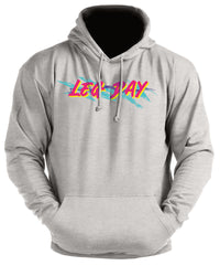 Retro Leg Day - Gym Hoodie
