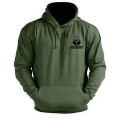 Strongman Beast Green - Gym Hoodie