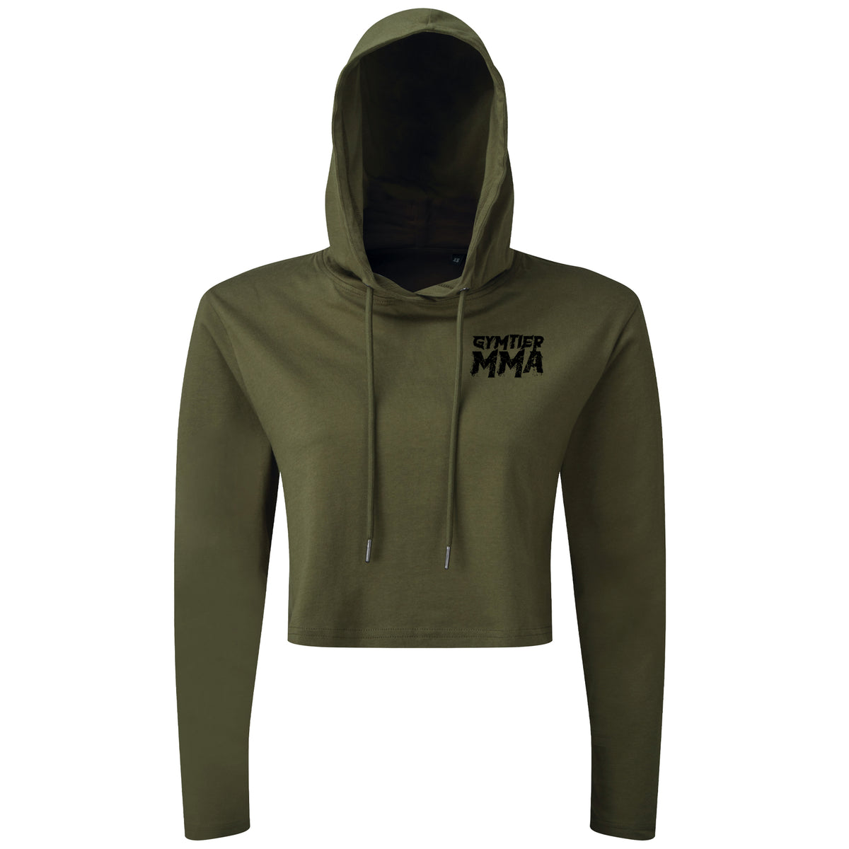 MMA Pocket Logo - Cropped Hoodie