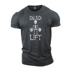 Deadlift Skeleton - Halloween Gym T-Shirt