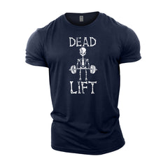 Deadlift Skeleton - Halloween Gym T-Shirt