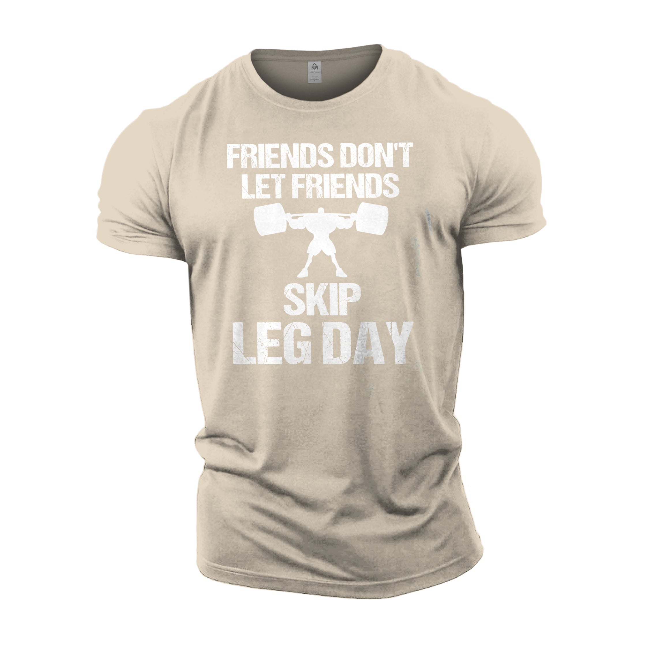 Dont Let Friends Skip Leg Day Mens Long Sleeve Shirts
