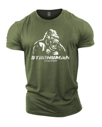 Strongman GYMTIER Gorilla  - Gym T-Shirt