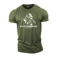 Strongman GYMTIER Gorilla  - Gym T-Shirt