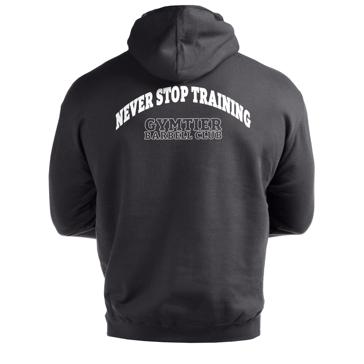 Gymtier Barbell Club - Never Stop Training - Men's Hoodie