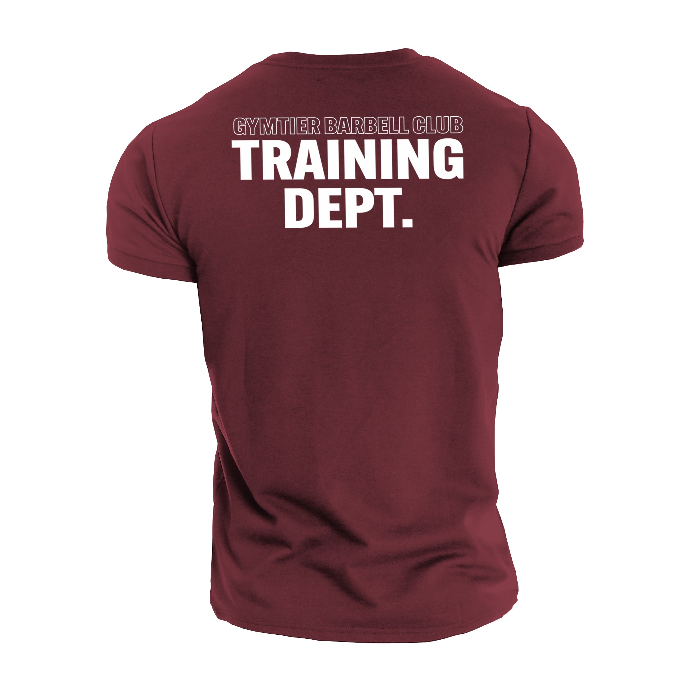 Gymtier Barbell Club - Training Dept. - Gym T-Shirt