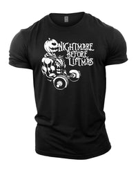 Nightmare Before Liftmas - Halloween Gym T-Shirt