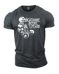 Nightmare Before Liftmas - Halloween Gym T-Shirt