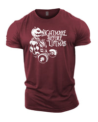 Nightmare Before Liftmas - Halloween Gym T-Shirt
