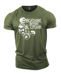 Nightmare Before Liftmas - Halloween Gym T-Shirt
