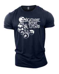 Nightmare Before Liftmas - Halloween Gym T-Shirt