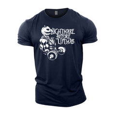 Nightmare Before Liftmas - Halloween Gym T-Shirt