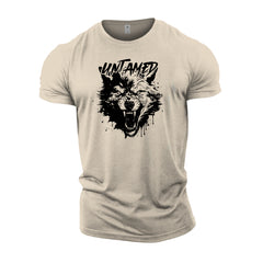 Untamed Wolf Black - Gym T-Shirt