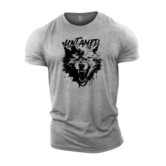 Untamed Wolf Black - Gym T-Shirt