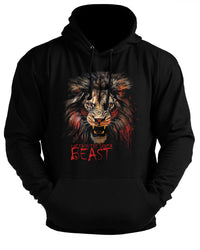 Release The Inner Beast Lion - Gym Hoodie