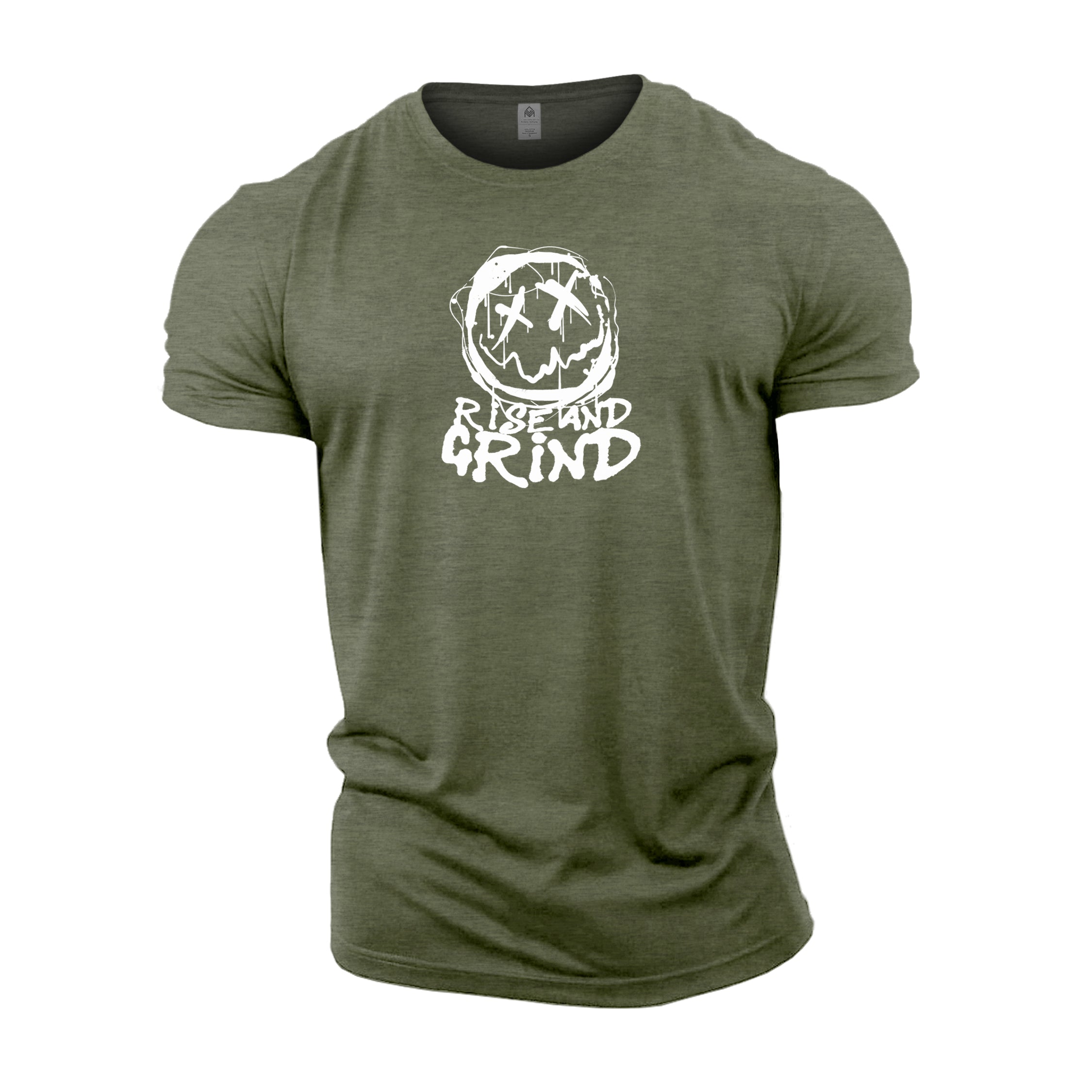Rise And Grind Smiley - Gym T-Shirt