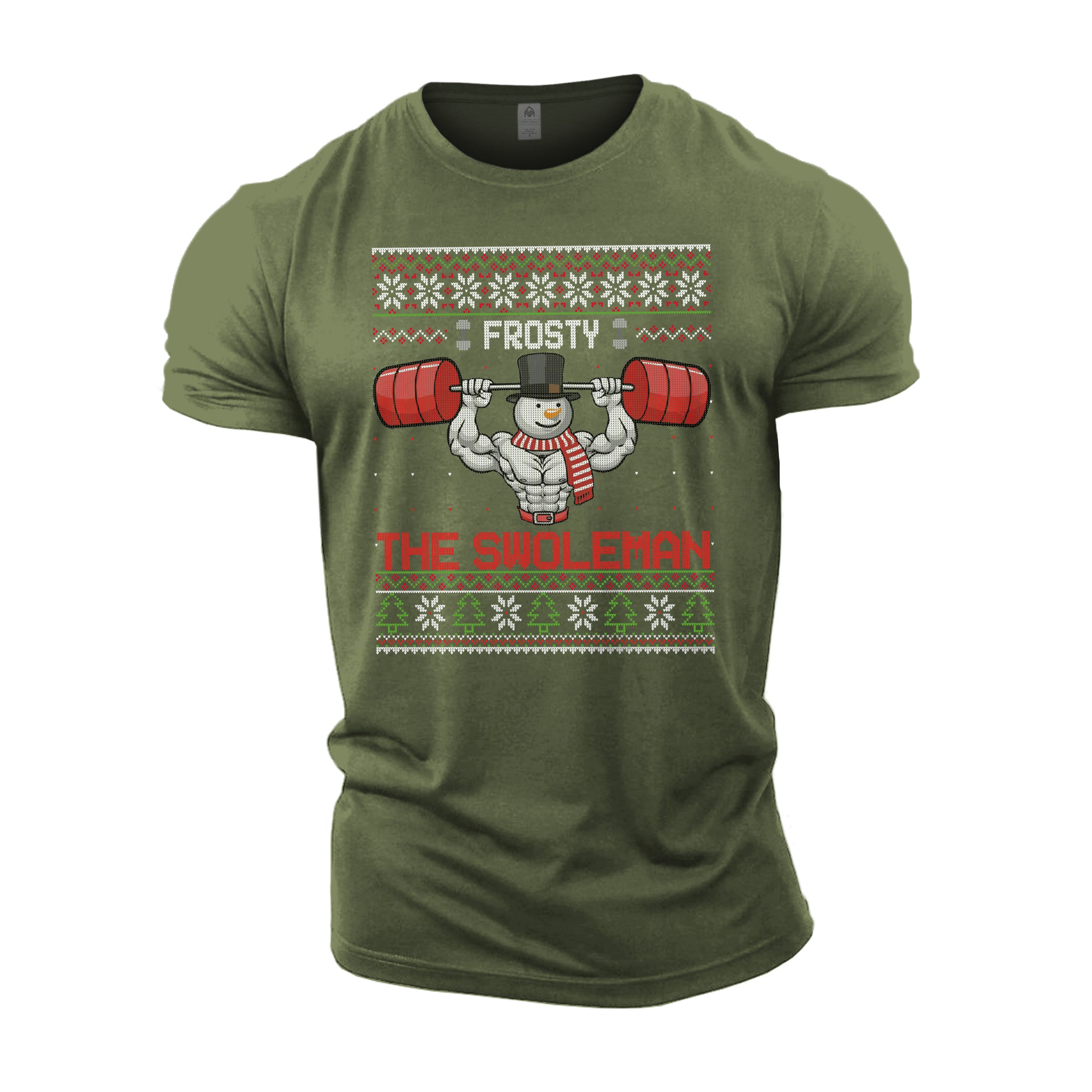 Frosty The Swoleman - Gym T-Shirt