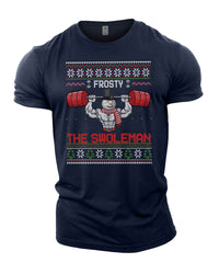 Frosty The Swoleman - Gym T-Shirt